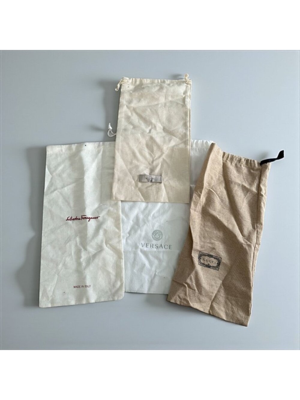 GUCCI Ferragamo Versace Ferragamo Designer Shoe Accessories Dustbags